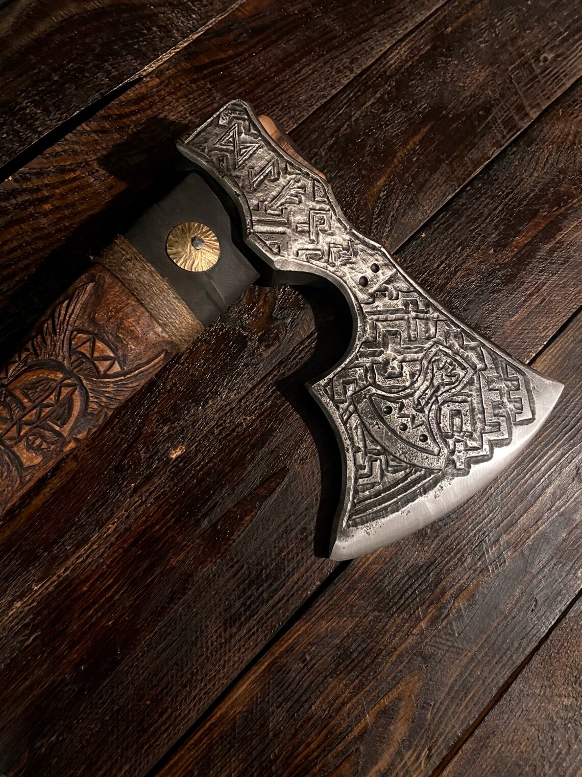 Engraved Viking Axe MJOLNIR Viking Axe Personalised - Etsy UK