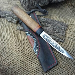 YAKUT Knife With a Sheath, Yakutian Knife, Hand Forged Knife, Custom ...