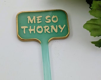 Plant Stakes.  Multicolour. Funny Garden Stakes.  Plant Markers.  Gift for her.  Gift for him.  Gardening.  Home Decor.