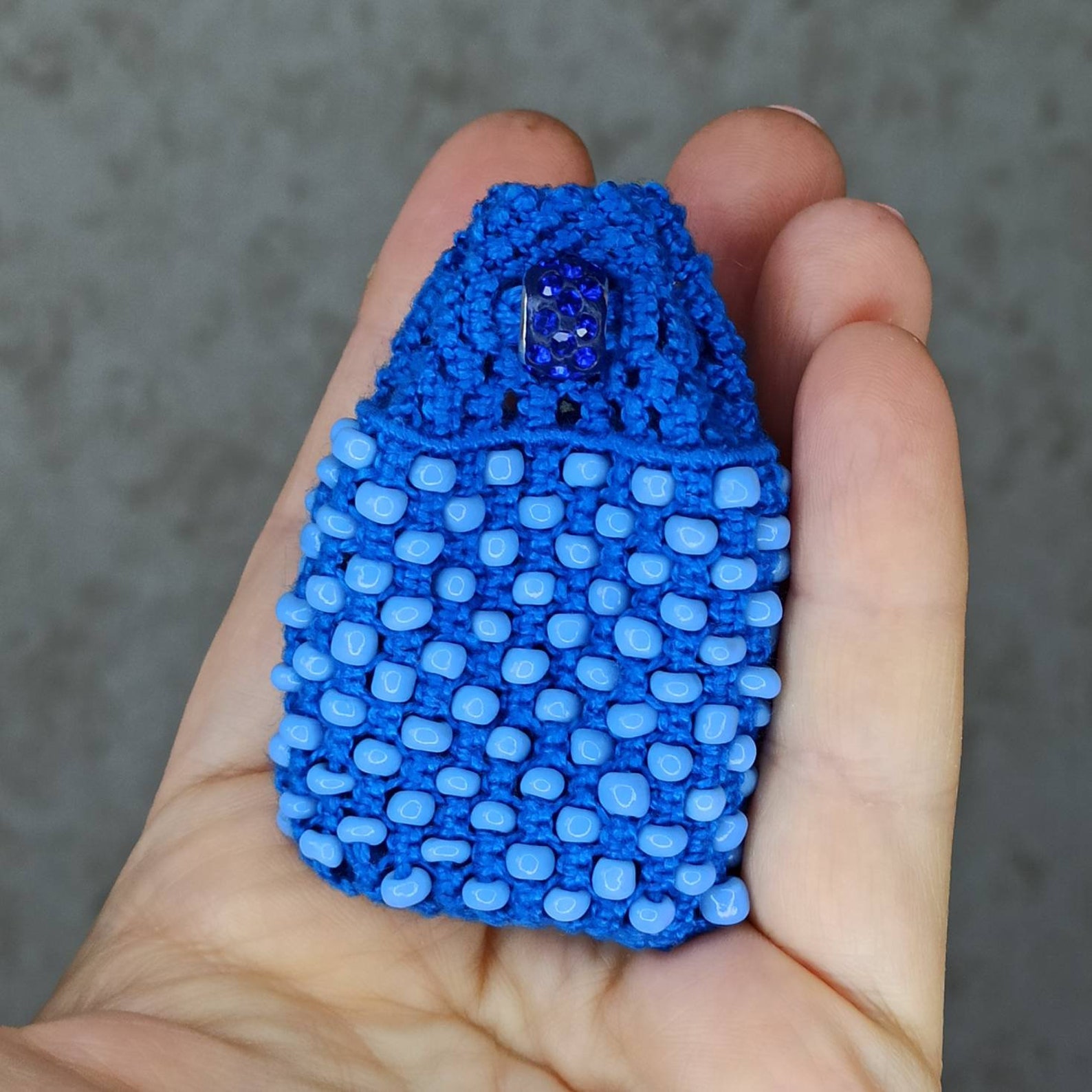 Backpack doll/Barbie Backpack for dolls/Blue miniature | Etsy