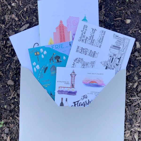 ERIE Pack Greeting Cards