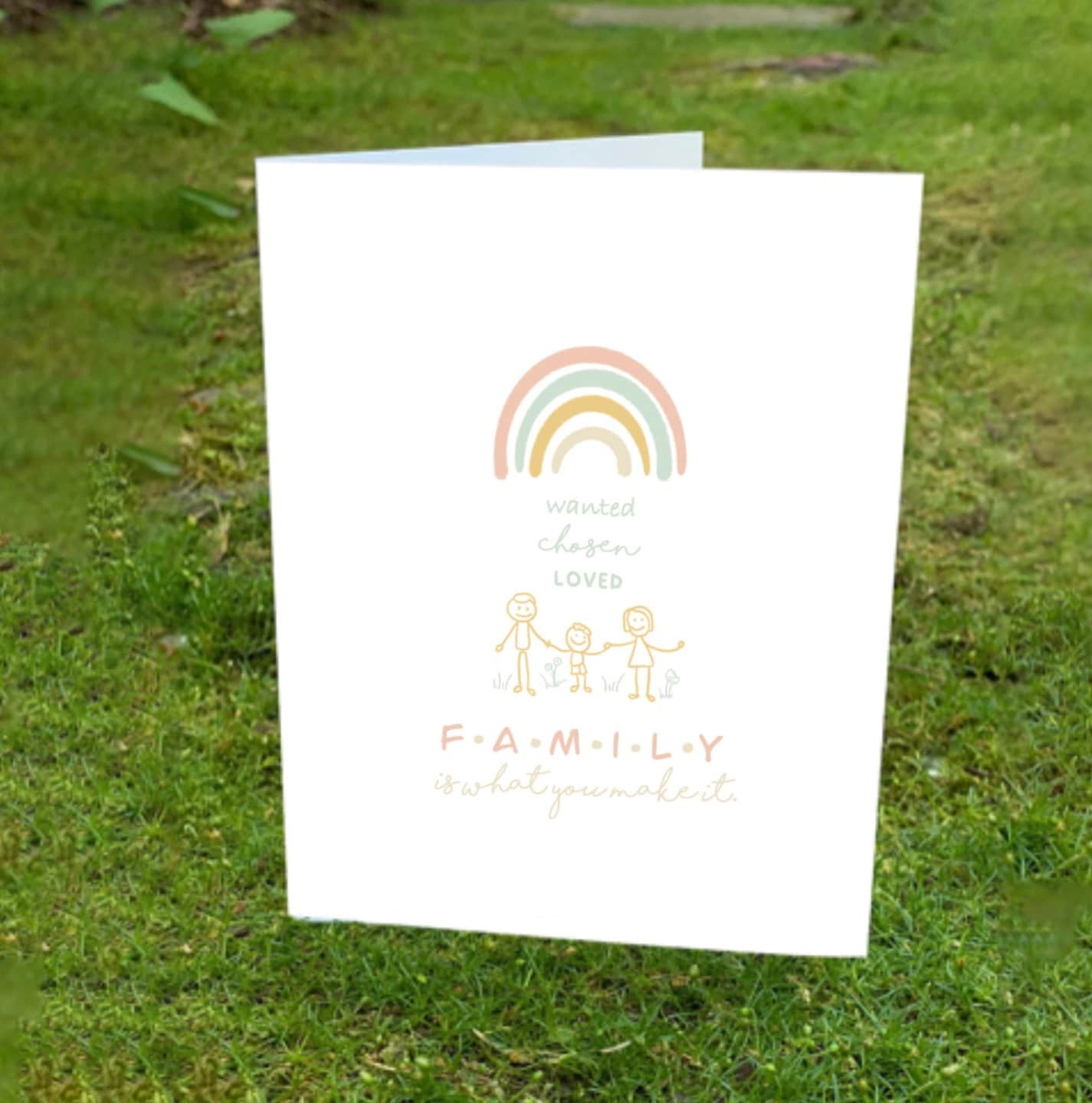 Family Greeting Card - Etsy