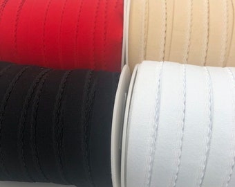 15mm Scallop Elastics - 15mm Scallop Elastics - Lingerie Sewing and DIY Creative Hobbies