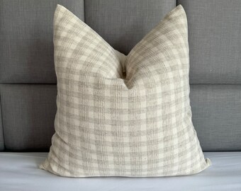 Handwoven Chiang Mai Cotton Pillow Cover, Slight Pattern Detail