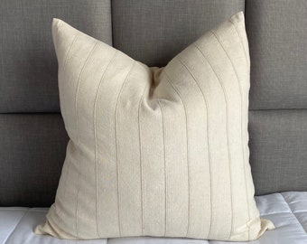 Handmade Cotton Pillow Cover, Woven Texture, Chiang Mai Design