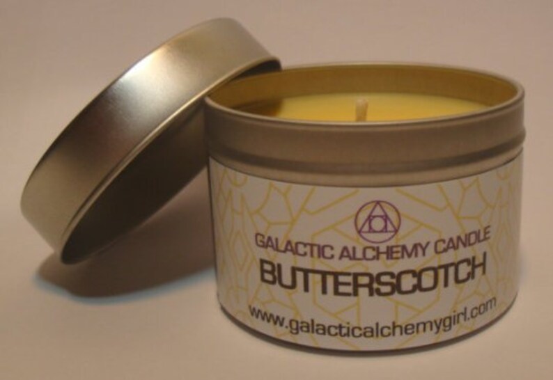 Butterscotch scented soy candle Strong Scented Candles Soy Etsy