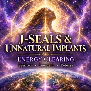 J-Seals & Unnatural Implants Clearing | Spiritual Energy Clearing and Energetic Release Session
