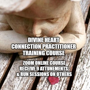 Divine Heart Connexion Pectoralisierer-Ausbildungskurs - Zoom-Onlinekurs - erhalten Sie 9 Einweihungen und Sie können Sitzungen für andere abhalten