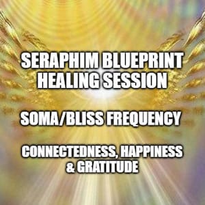 Seraphim Blueprint Frequency Session - Soma/Bliss Frequency - connectedness, happiness & gratitude
