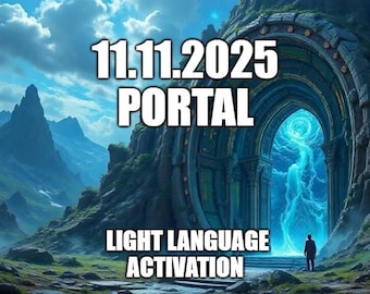 11:11 Portal Activation 2025 - Light Language - Manifestation - New Beginnings - D N A upgrade