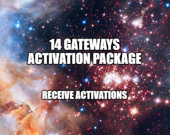 14 Gateways Activation Package - reversing all DNA modifications that have been made, that do not align with the Angelic Human Template