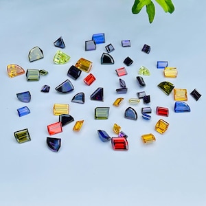 Bulk Semiprecious Cubic Zirconia Faceted Mix Fancy Shape Wholesale lot AAA Quality CZ Loose Stones Brilliant For Jewelry Making 54pcs 525 ct