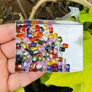 Octágono Cubic Zirconia 10 Piedras cz multicolores Calidad AAA Cubic Zirconia Forma octágono CZ Piedras sueltas (2x4mm-12x16mm) Cubic Zirconia