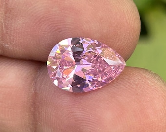 Rosa Farbe Birnenform Zirkonia AAAA Qualität Zirkonia Birnenform Rosa CZ Kleine Steine Brilliante Qualität (2 x 4 mm - 10 x 12 mm)