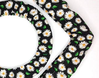 Daisy Floral Grime Guard for Hoop or Q-Snap Frame | Cross Stitch | Embroidery