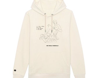 Hoodie Line Art Women - Etsy UK
