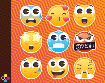 Heart Eye Emoji Meme Etsy etsy