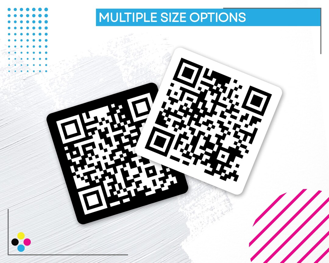 QR Code Labels, Custom QR Code Stickers for Businesses, QR Code ...