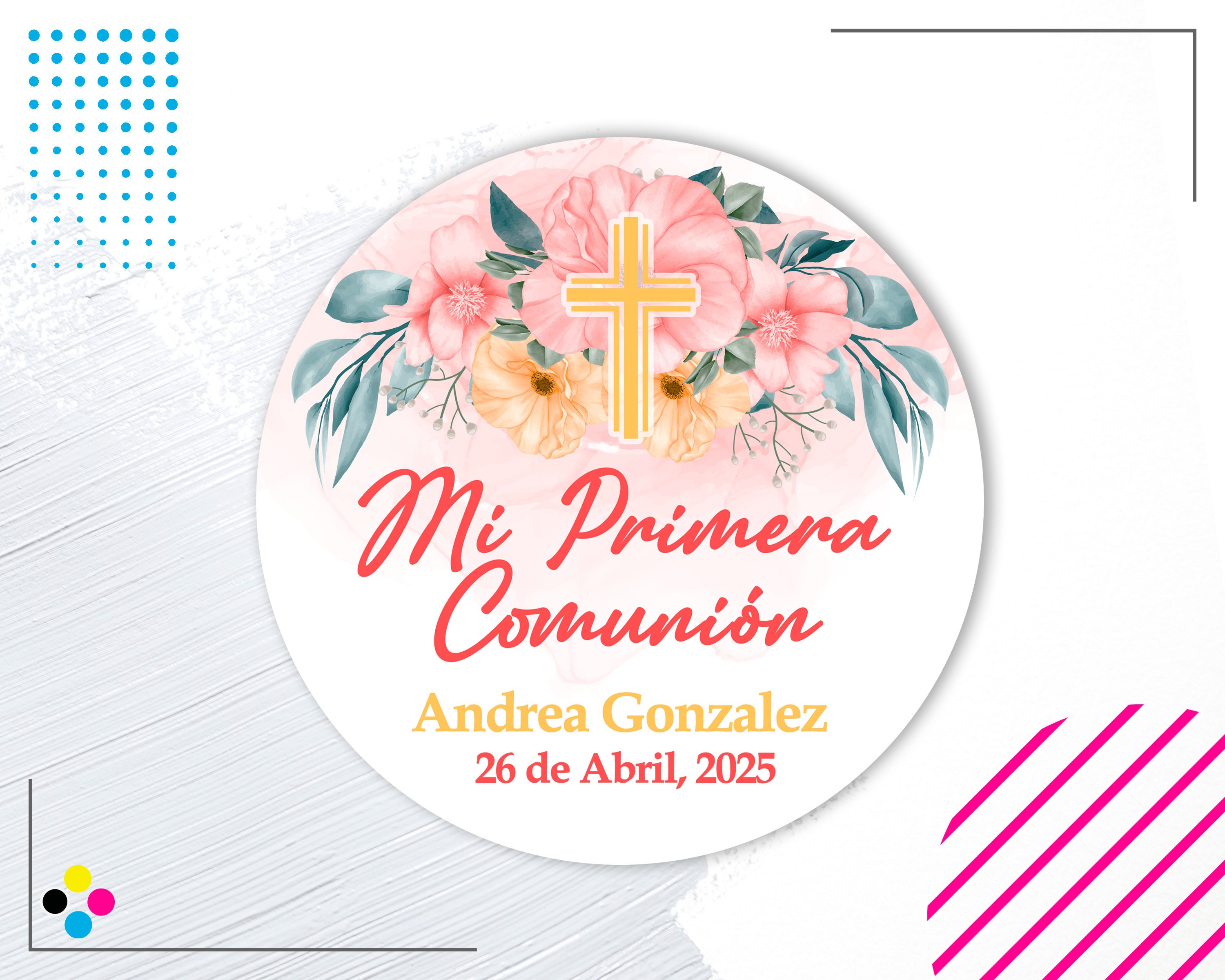 Primera Comunion Sticker 