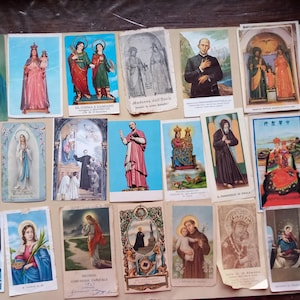 Estampas religiosas antiguas