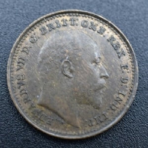 PRED005 1902 Edward VII Farthing munt