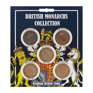 PRED013  British Monarchs coin collection
