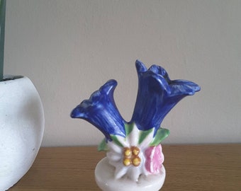 Vintage flower design ceramic bottle pourer, bottle stopper