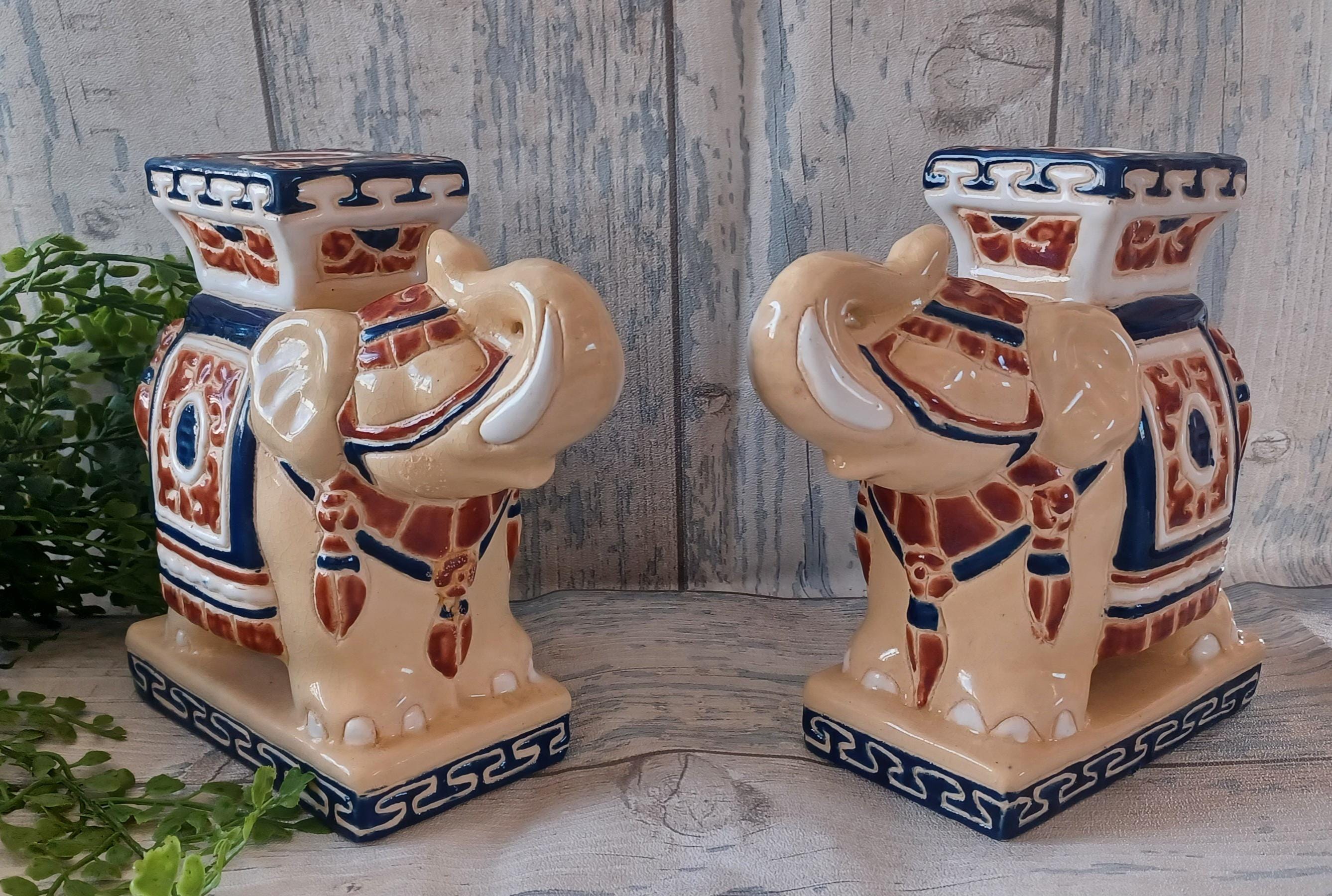 Black And Silver Set Of 3 Ceramic Elephant Decor - Modern Black, White \u0026  Silver Home Decor Statues Home Decoration Elephant Figures, image size:2675x1800