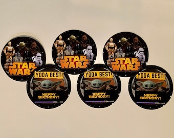 STAR WARS TOPPERS- 12pcs