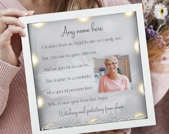 Personalised Memorial photo frame bereavement gift funeral memorial gift Remembrance gift wedding memorial Sympathy gift loving memory gift