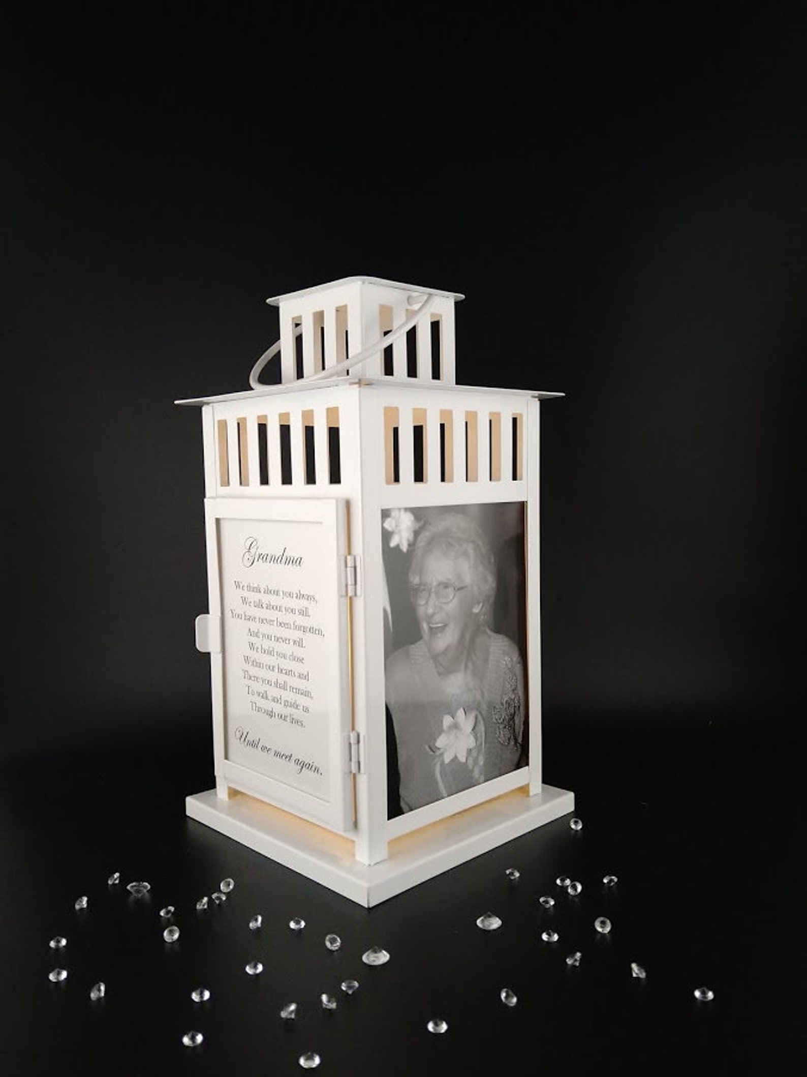 Memorial Photo Lantern Isolation Gift Remembrance Lantern | Etsy