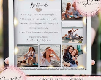 Cornice Per Matrimonio Personalizzata Cornice Per Foto In Legno Anniversario Per Sposi Coppie Regalo Per Damigella D'onore Regali Per San Valentino - Foto 4