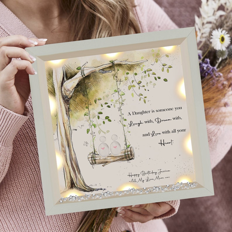 Mother and Daughter Personalised Frame Daughter Gift Gifts Etsy