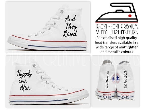 converse all star just married
