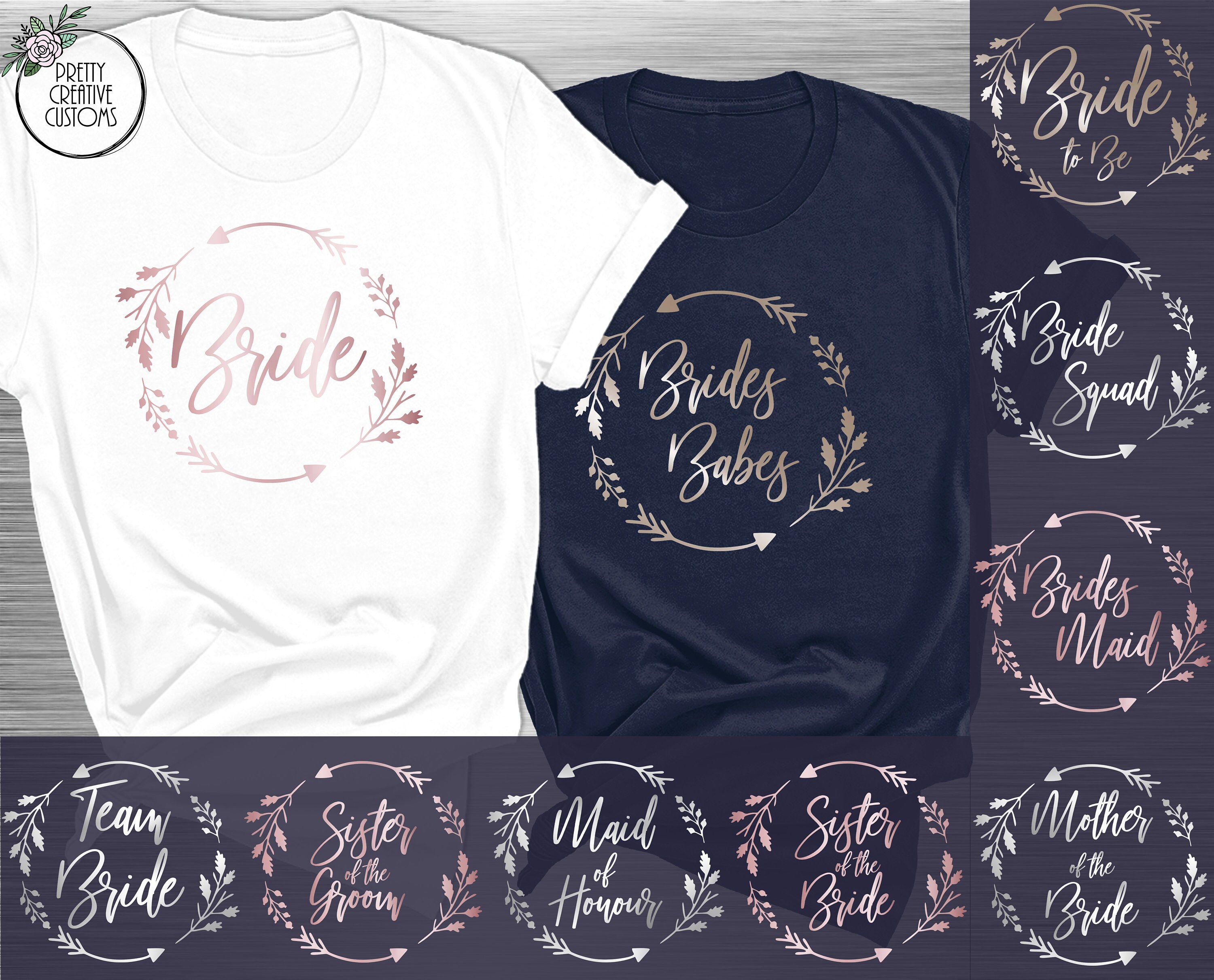 Image of Bachelorette Party Shirts | Hen Bridal T Bride Shirt Bridesmaid Shirt Maid Of Honor