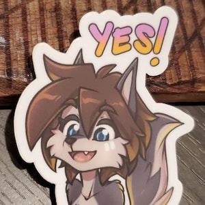 Sticker - Tala de wolf [Ja!]