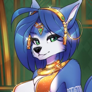 Print - Krystal [Gold]