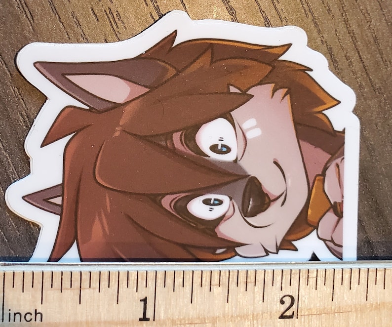 Sticker - Tala the Wolf [stunned] - Etsy