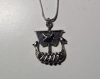 Viking Ship Pendant