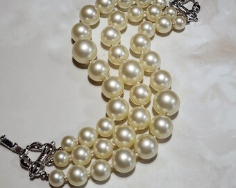Vintage Triple Strand Bracelet
