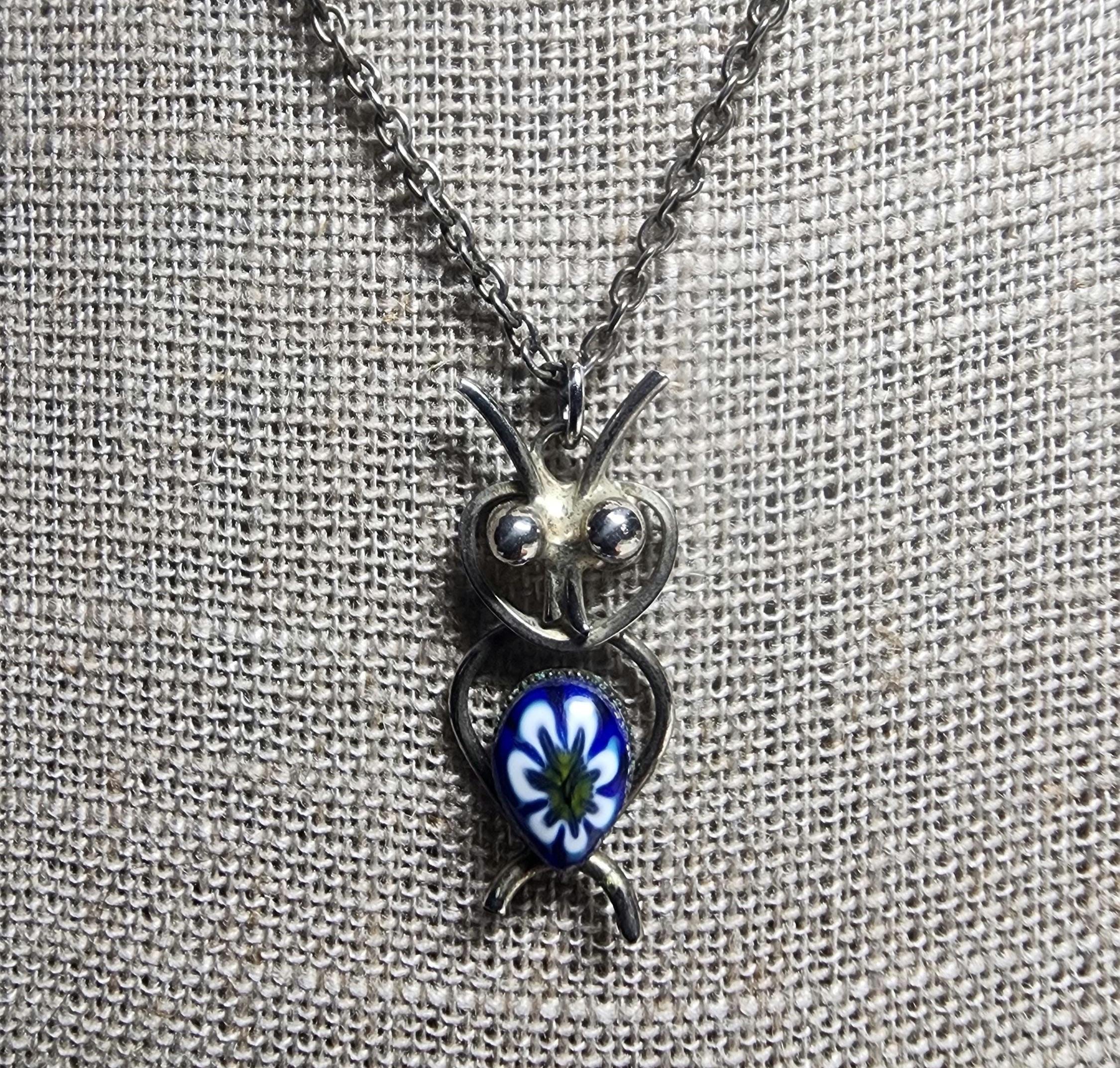 1970s Owl Pendant