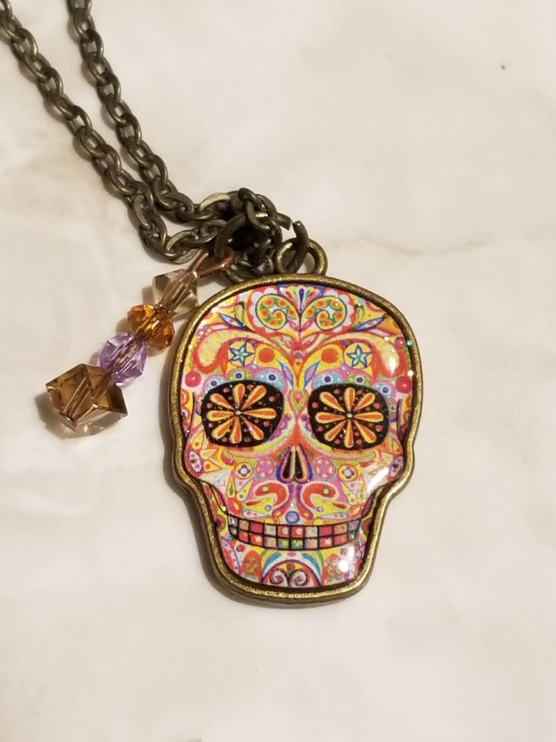 Sugar Skull Pendant