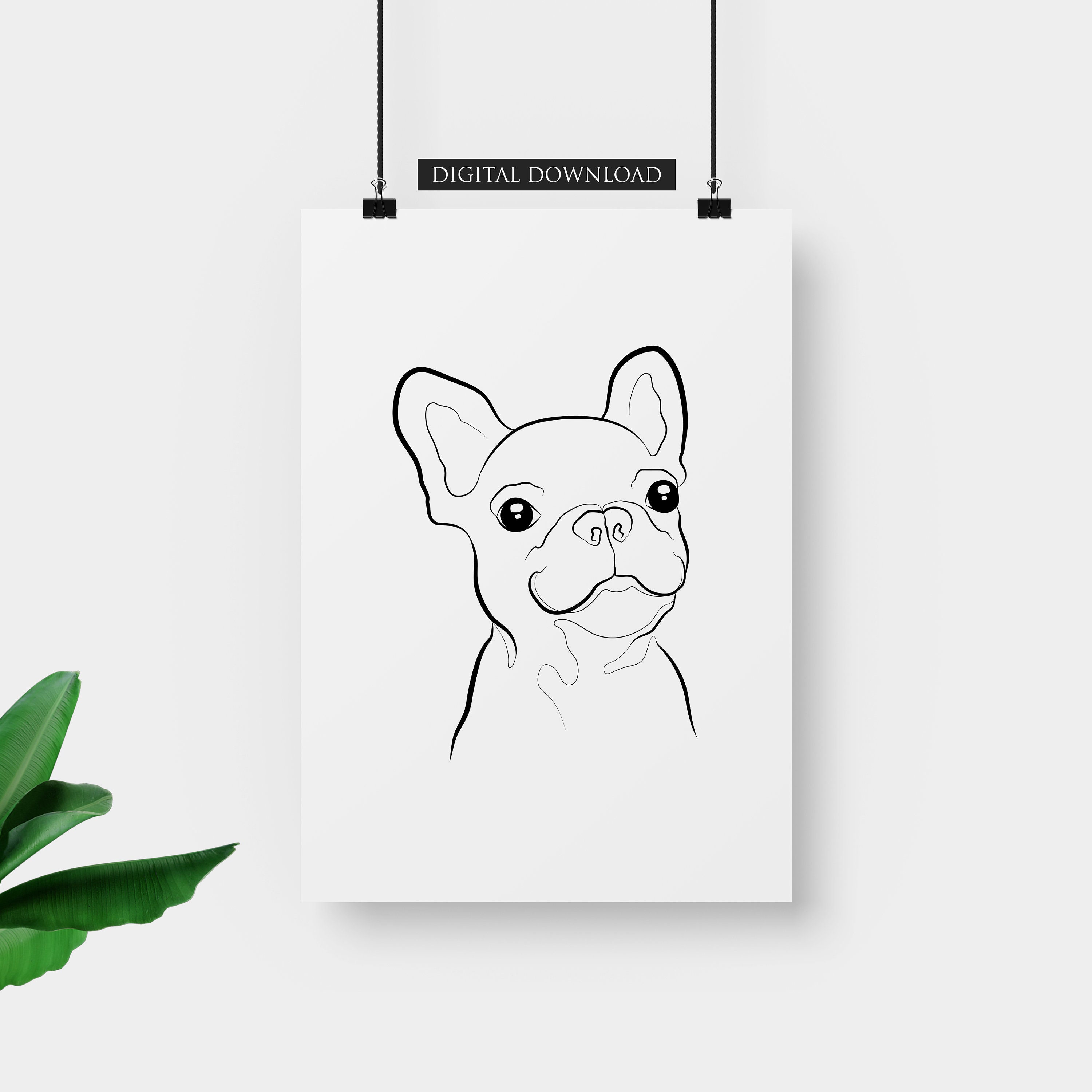 Frenchie Portrait Drawing French Bulldog Tattoo Dog Art - Etsy Frenchie Portrait Drawing French Bulldog Tattoo Dog Art - Etsy