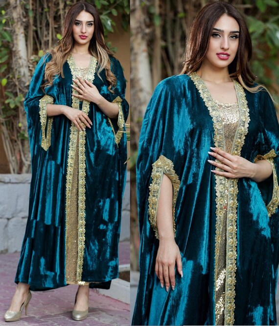 evening abaya dress