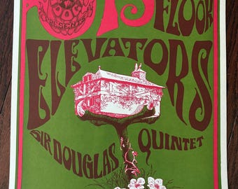 Prof·Slow 13Th Floor Elevators 1960S Psychedelic Garage Regular UK Post Crew Neck Unisex Short Sleeve T-Shirt S - Foto 5