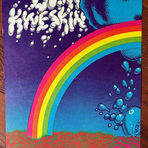 1967 Rick Griffin Moscoso Psychedelic Family Dog Poster FD 95 Mint