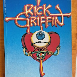 Rick Griffin Psychedelic Art Book Perigee Books 1st Ed Grateful Dead Hendrix+