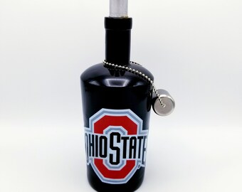 Columbus Ohio College Football Tiki Torch - Liquor Bottle
