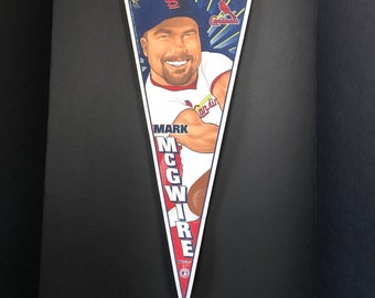 1998 Mark McGwire St. Louis Cardinals pennant - A2