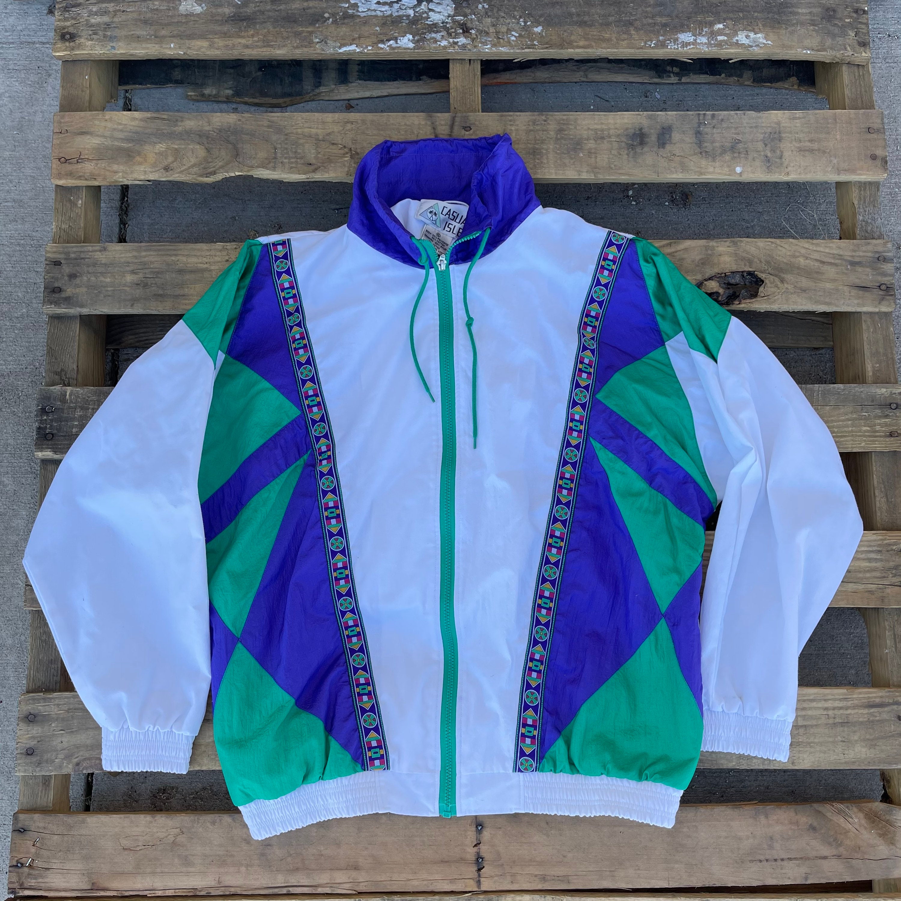 ジャケット [GREEN BUTTER] Two-way Windbreaker Jacket : 2color GREENBUTTER] Two-way Windbreaker Jacket